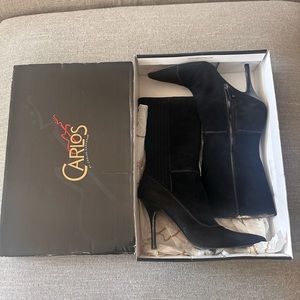 Carlos Santana Shoes | Y2K Carlos by Carlos Santana Zip-It Suede Boots